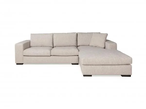 Hoekzetel SANTIAGO longchair rechts - Arnage Sand