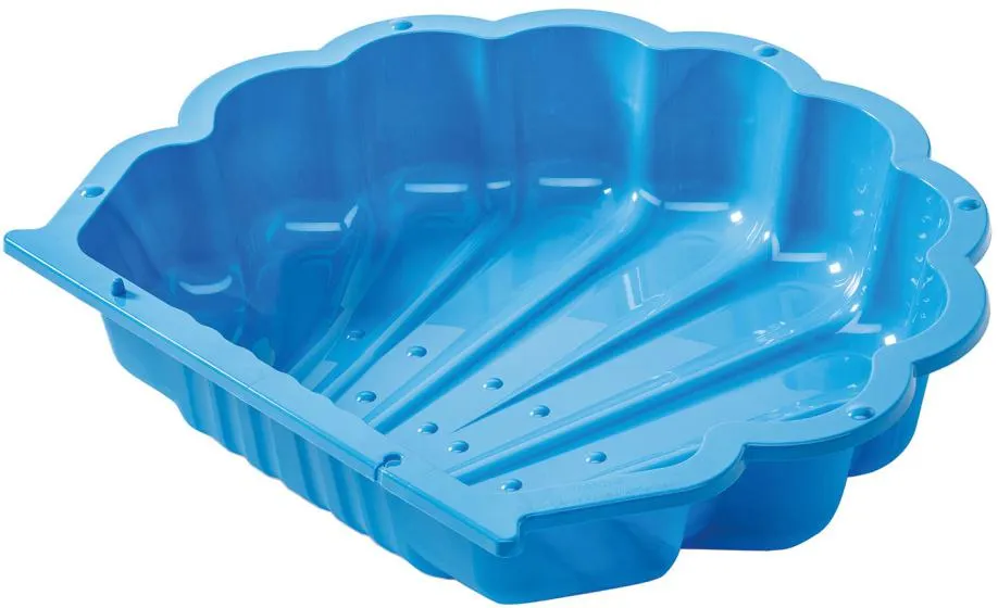 Paradiso Toys zandbak Schelp 87 x 78 x 18 cm blauw