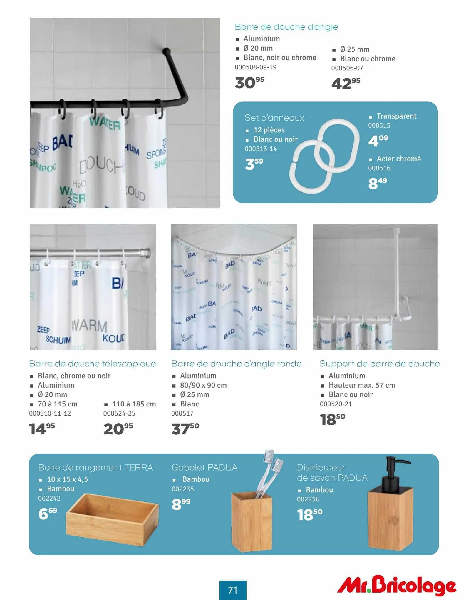 Mr Bricolage Magazine Sanitair van 11 september tot 28 september 2023 - folder pagina 71