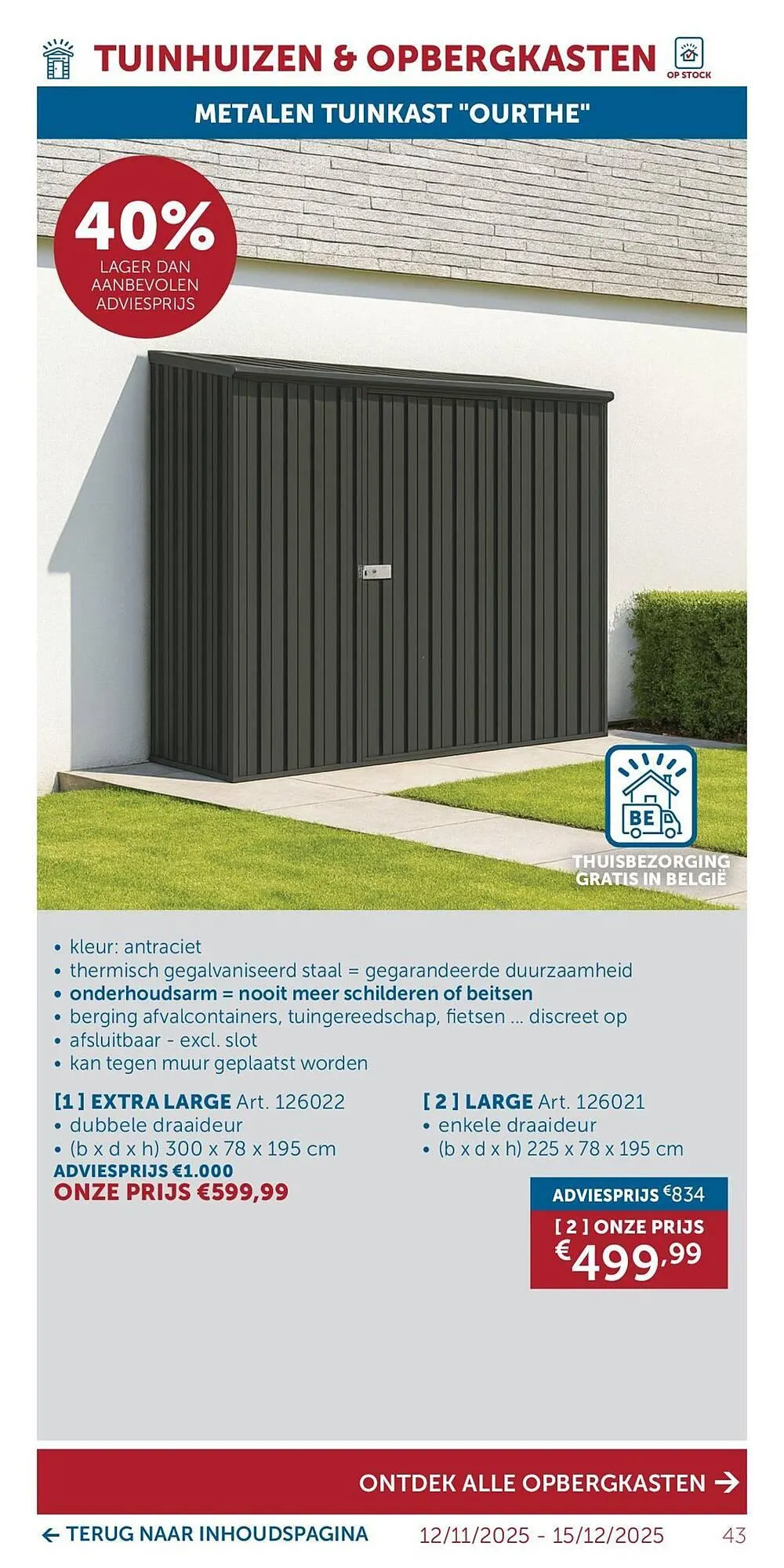 Zelfbouwmarkt folder van 12 november tot 15 december 2025 - folder pagina 43