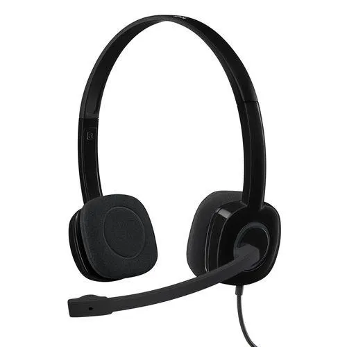 Logitech H151 Headset Bedraad Hoofdband Kantoor/callcenter Zwart
