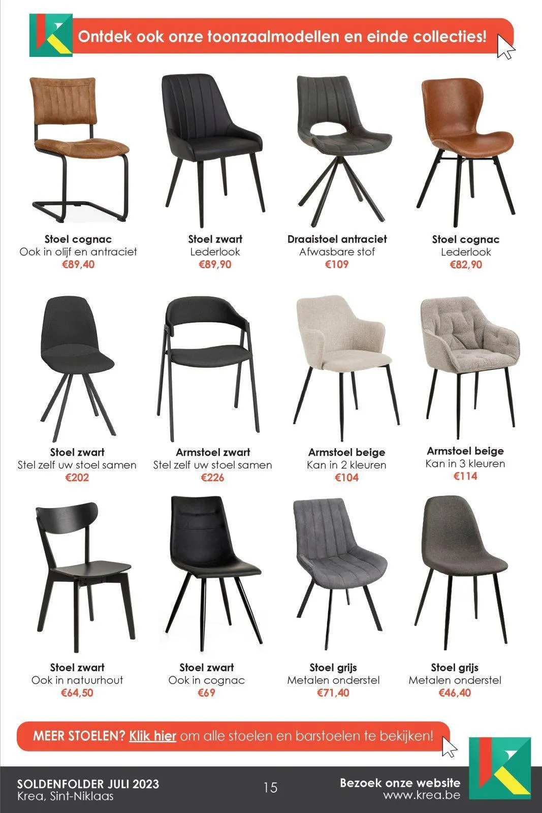 Krea folder tot 31.07.2023 van 30 juni tot 31 juli 2023 - folder pagina 15