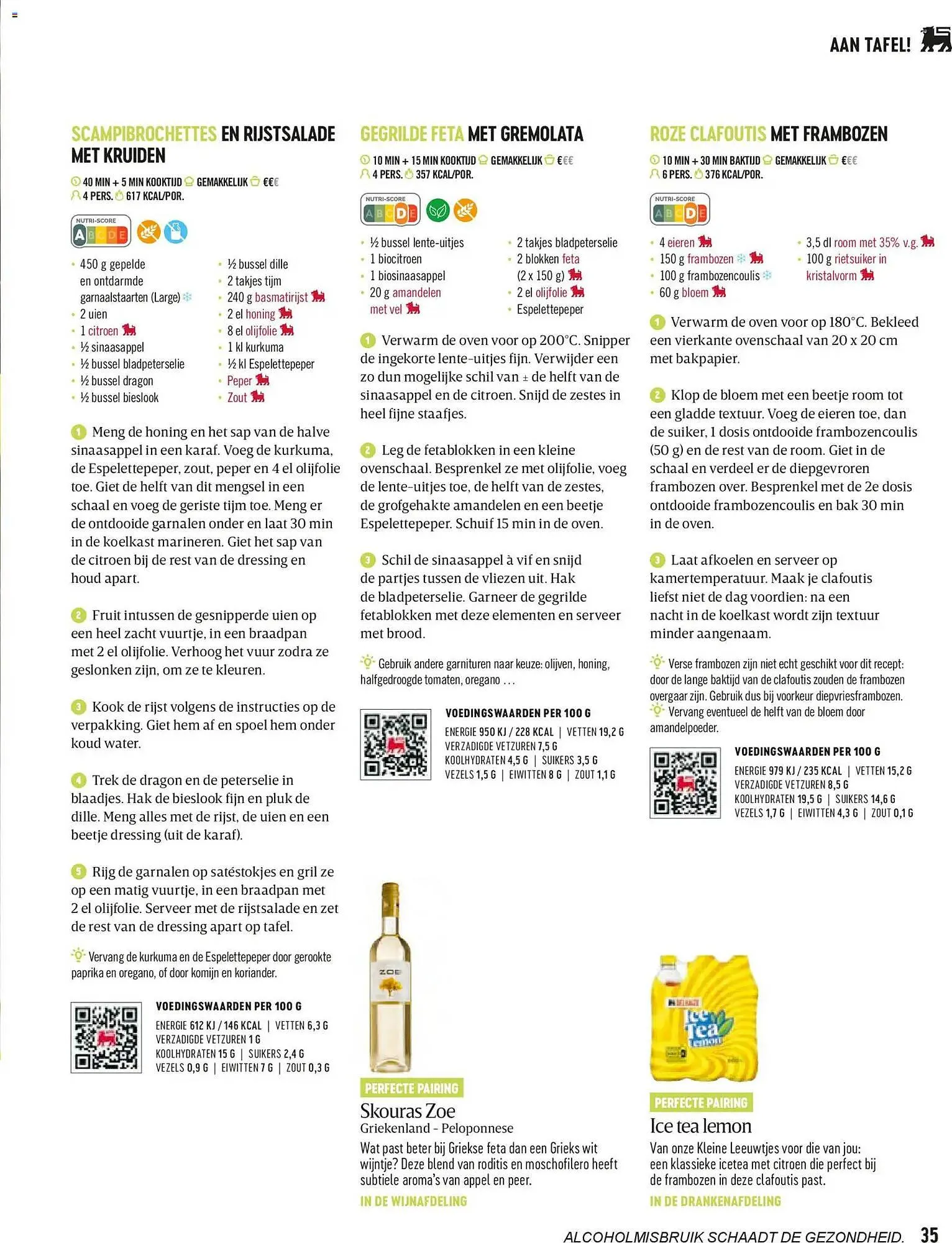 Delhaize magazine van 2 april tot 31 mei 2026 - folder pagina 35