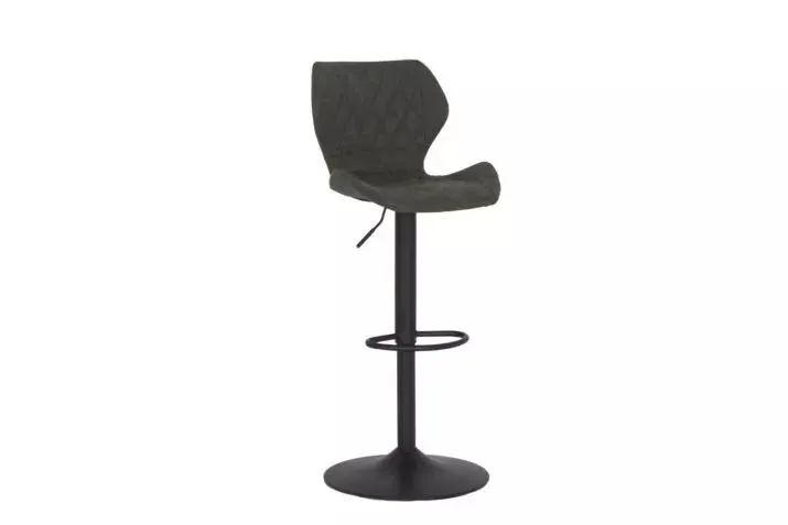 Barstoel Toro ZH58-80cm lederlook groen