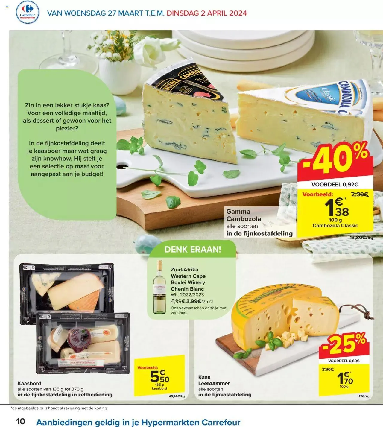 Carrefour folder week 13 van 8 april tot 30 maart 2024 - folder pagina 10