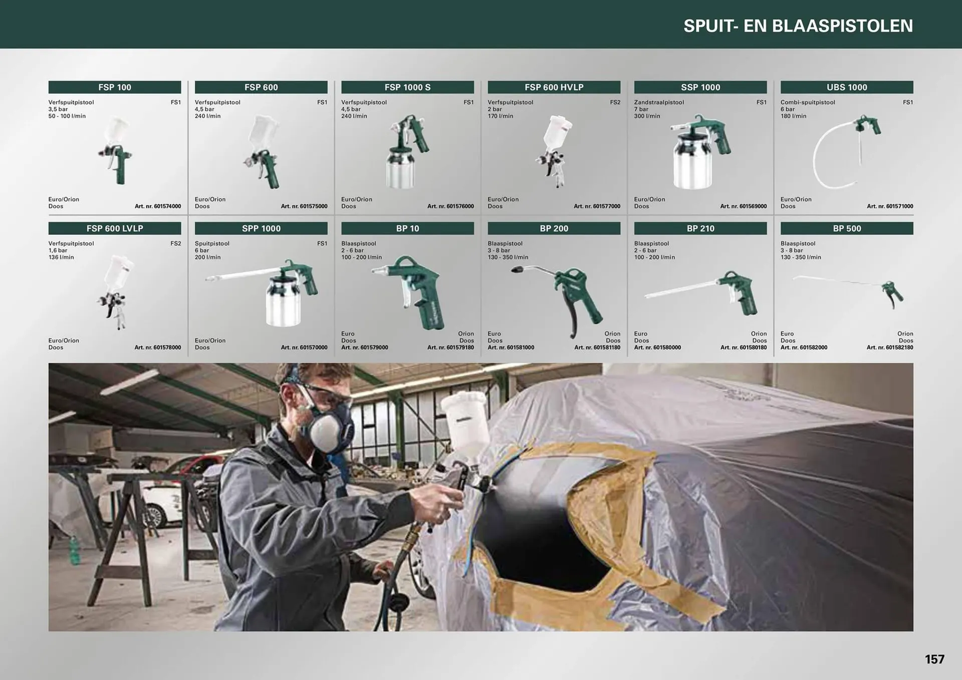 Metabo folder van 7 maart tot 31 december 2024 - folder pagina 157