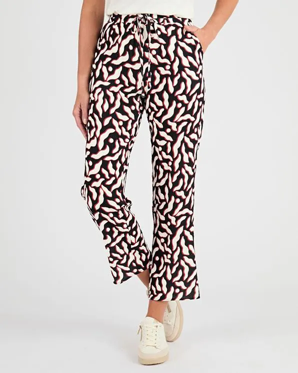 7/8e broek van crepon