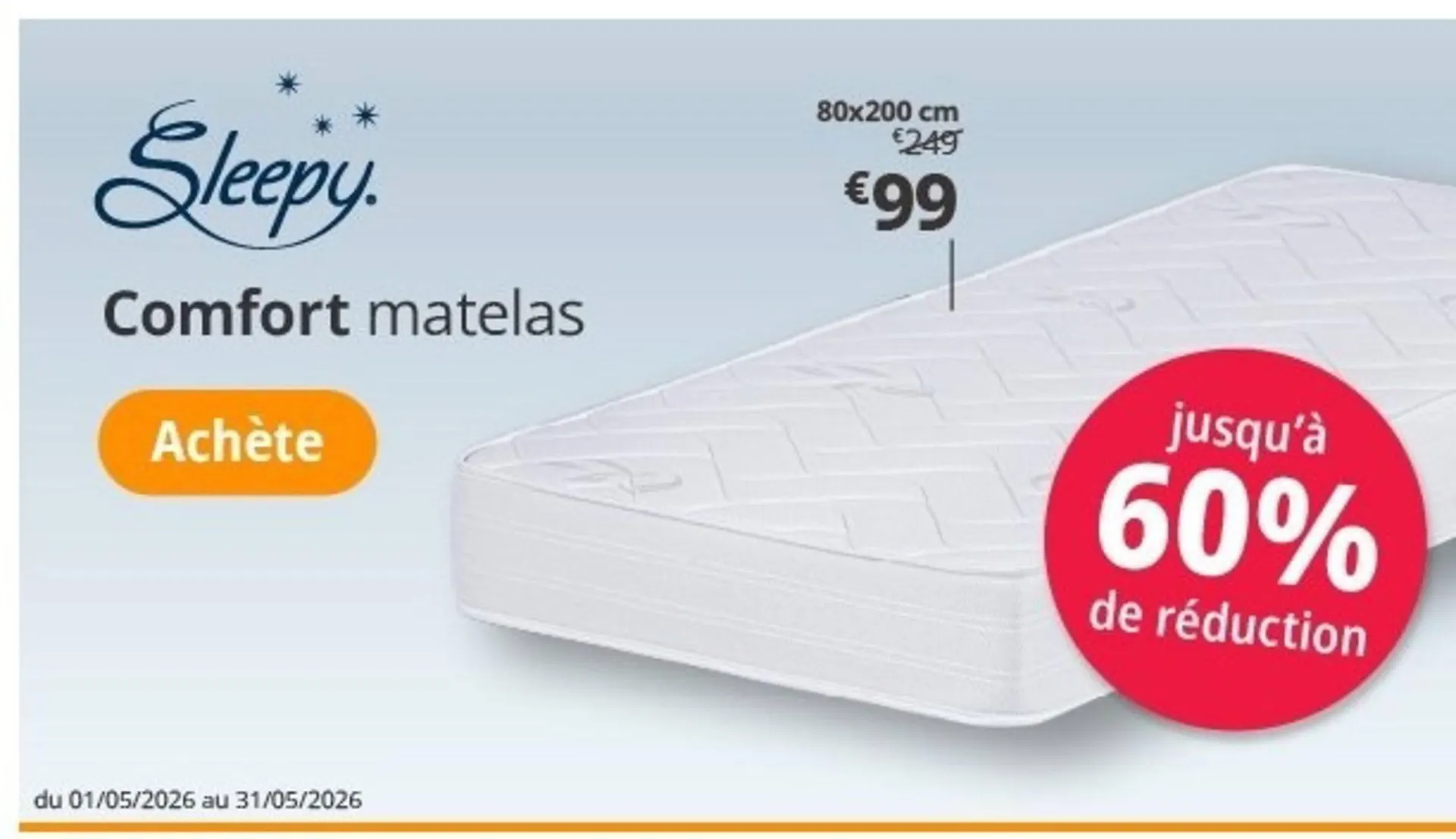 Sleepworld folder van 4 mei tot 31 mei 2026 - folder pagina 2