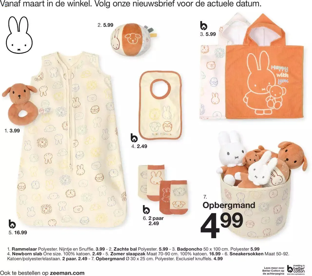 Zeeman babycollectie folder van 1 januari tot 31 december 2023 - folder pagina 12