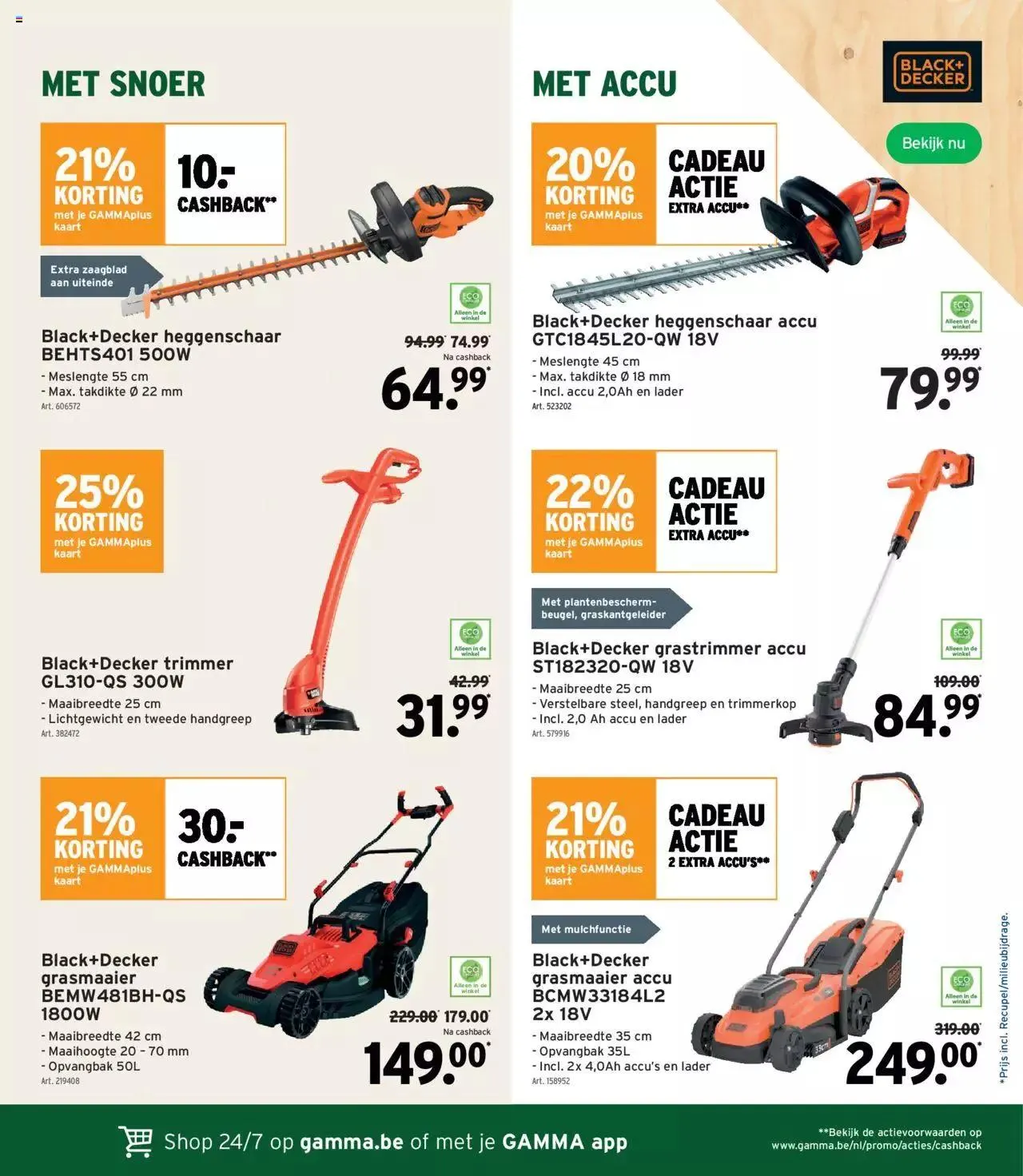 GAMMA folder van 7 mei tot 31 december 2024 - folder pagina 11