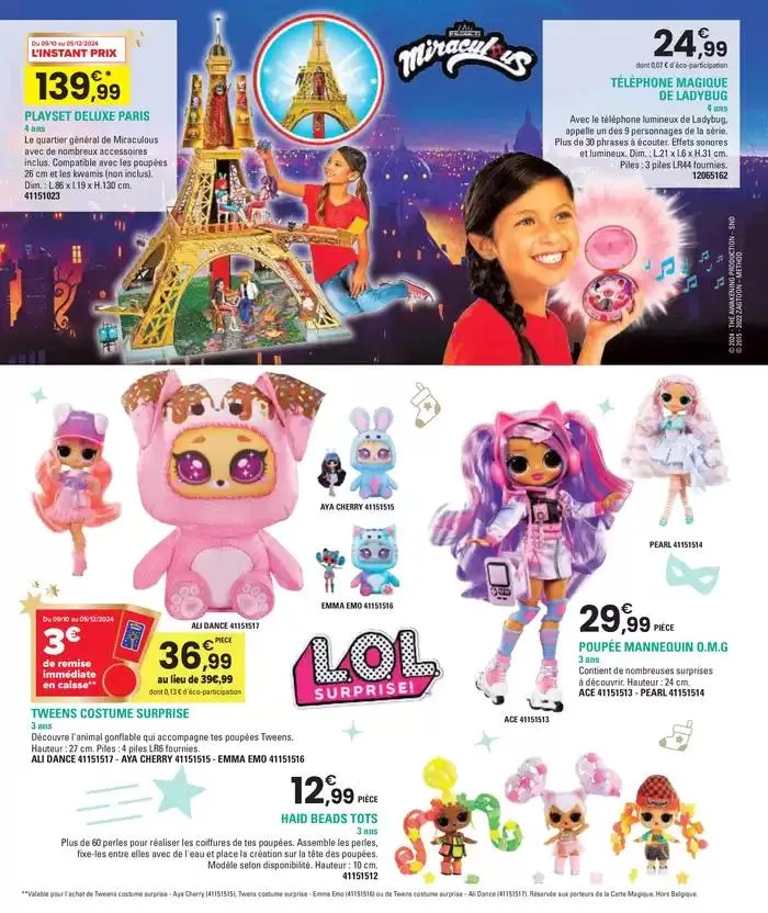 Jouez À L'infin van 29 oktober tot 5 december 2024 - folder pagina 192