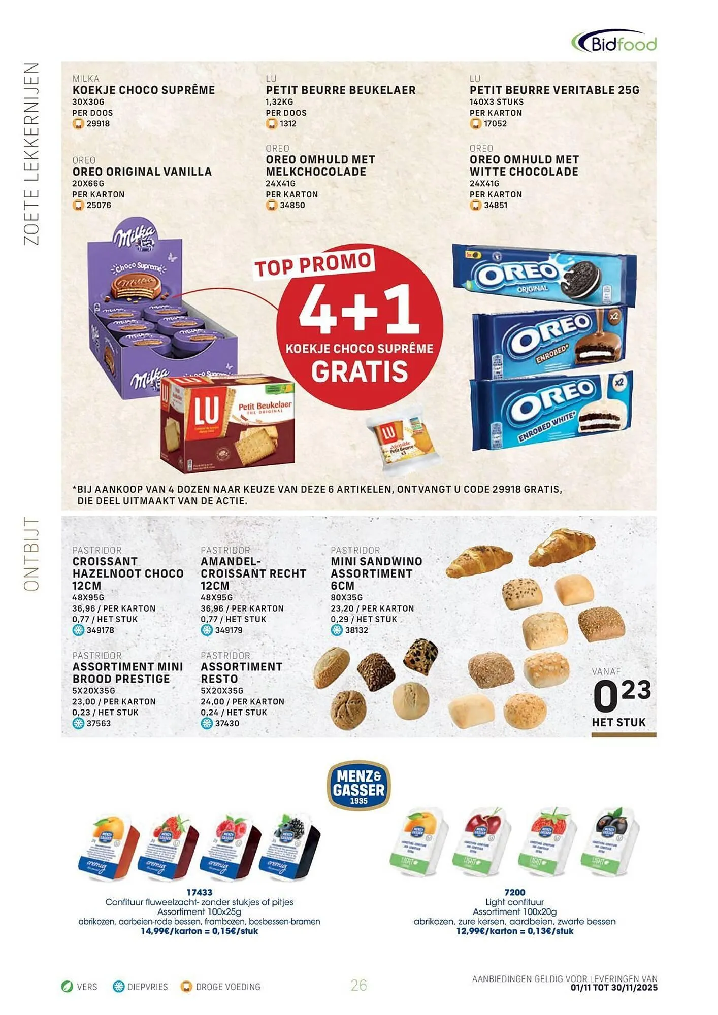 Bidfood folder van 31 oktober tot 30 november 2025 - folder pagina 26
