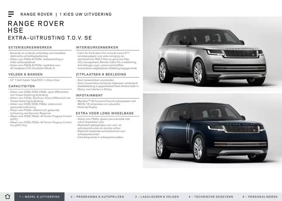 Specificatielijst van 16 oktober tot 4 april 2025 - folder pagina 5