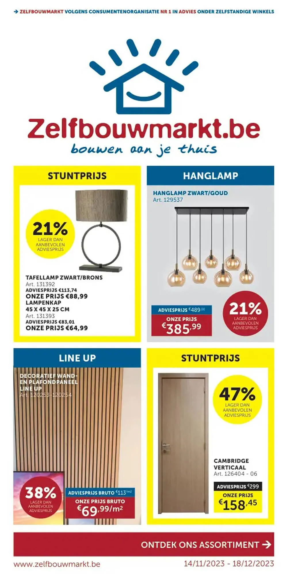 Zelfbouwmarkt folder - 1