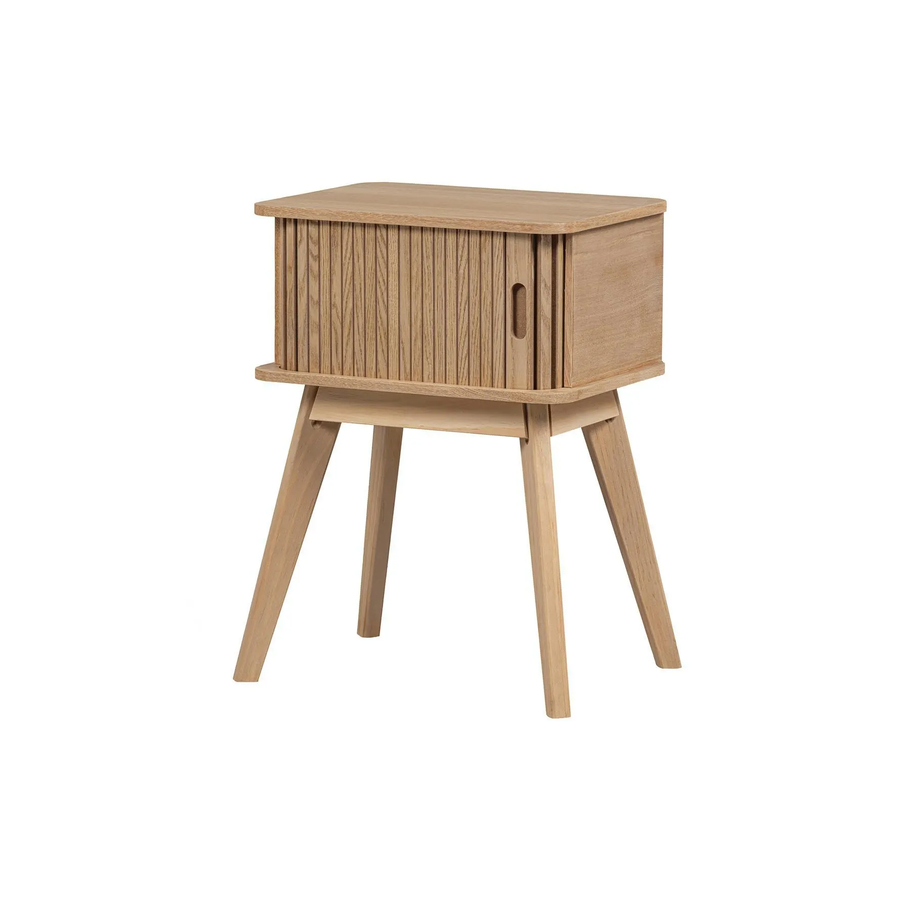 WOOOD Nachtkastje Marla - MDF|Grenen - Naturel - 55x40x30