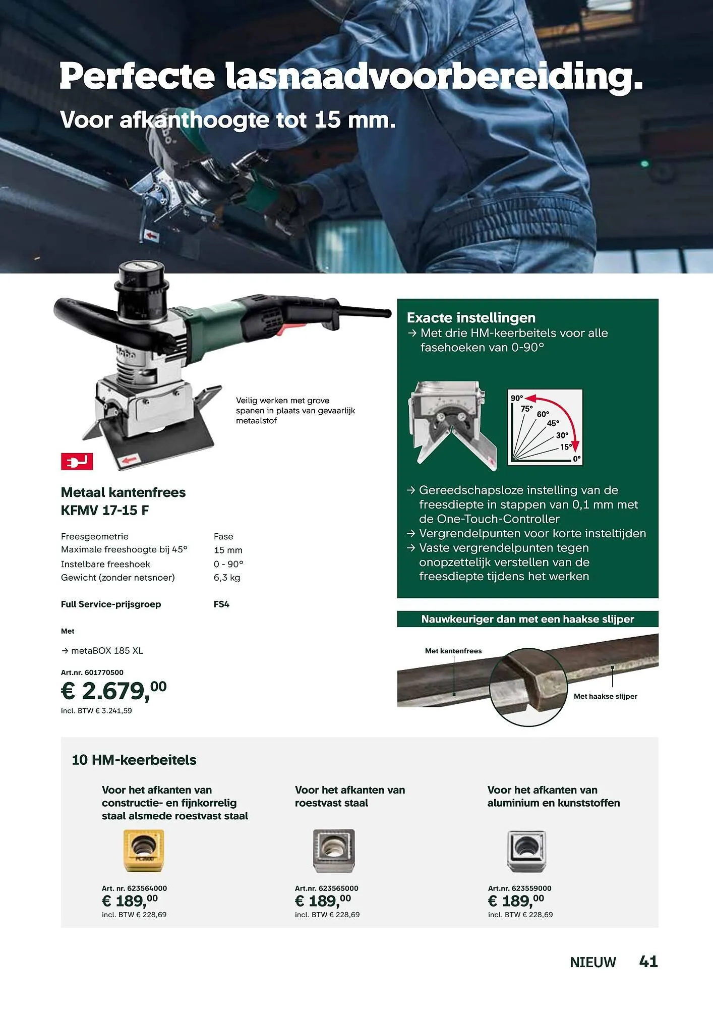 Metabo folder van 17 september tot 31 maart 2026 - folder pagina 41