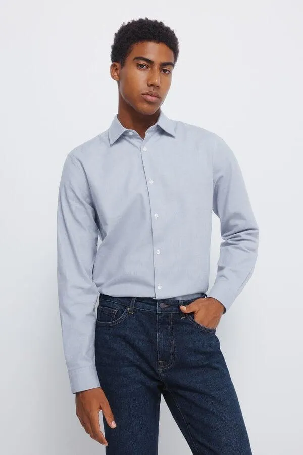 Camisa vestir estructura
