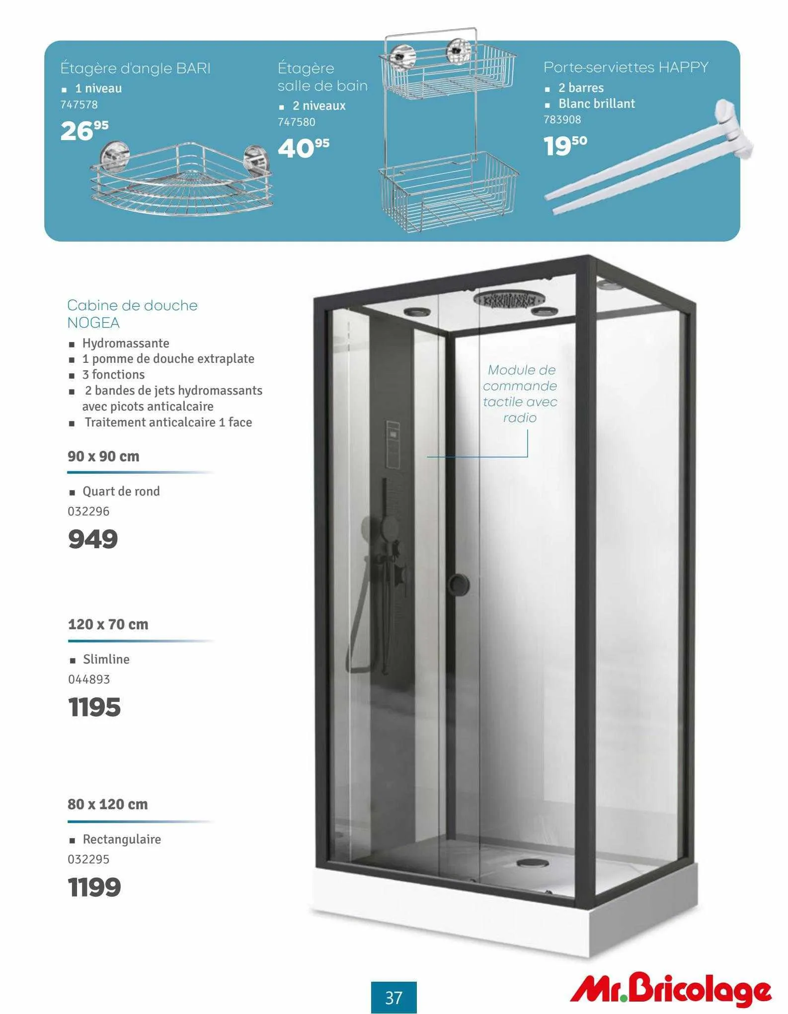 Mr Bricolage Magazine Sanitair van 11 september tot 28 september 2023 - folder pagina 37