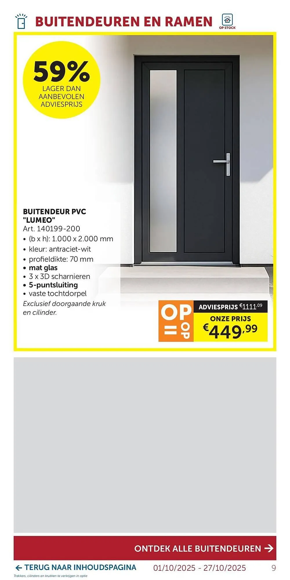 Zelfbouwmarkt folder van 1 oktober tot 27 oktober 2025 - folder pagina 9