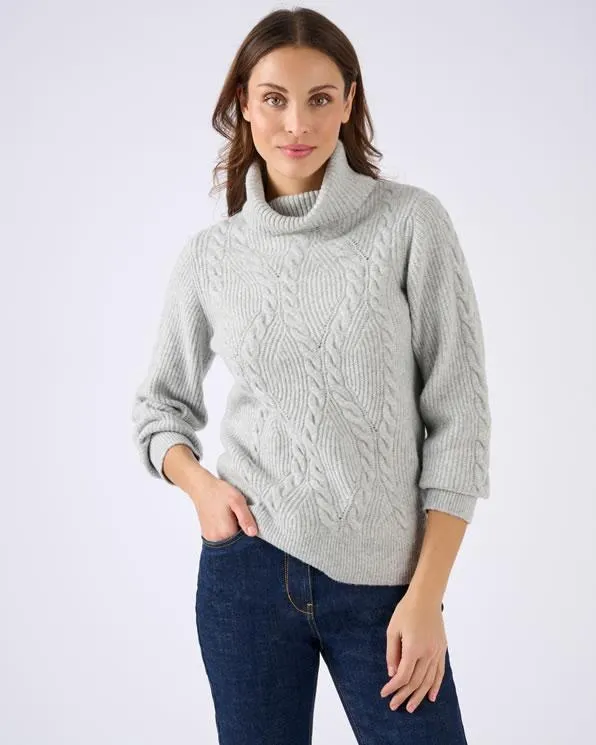 Kabelgebreide Thermolactyl coltrui