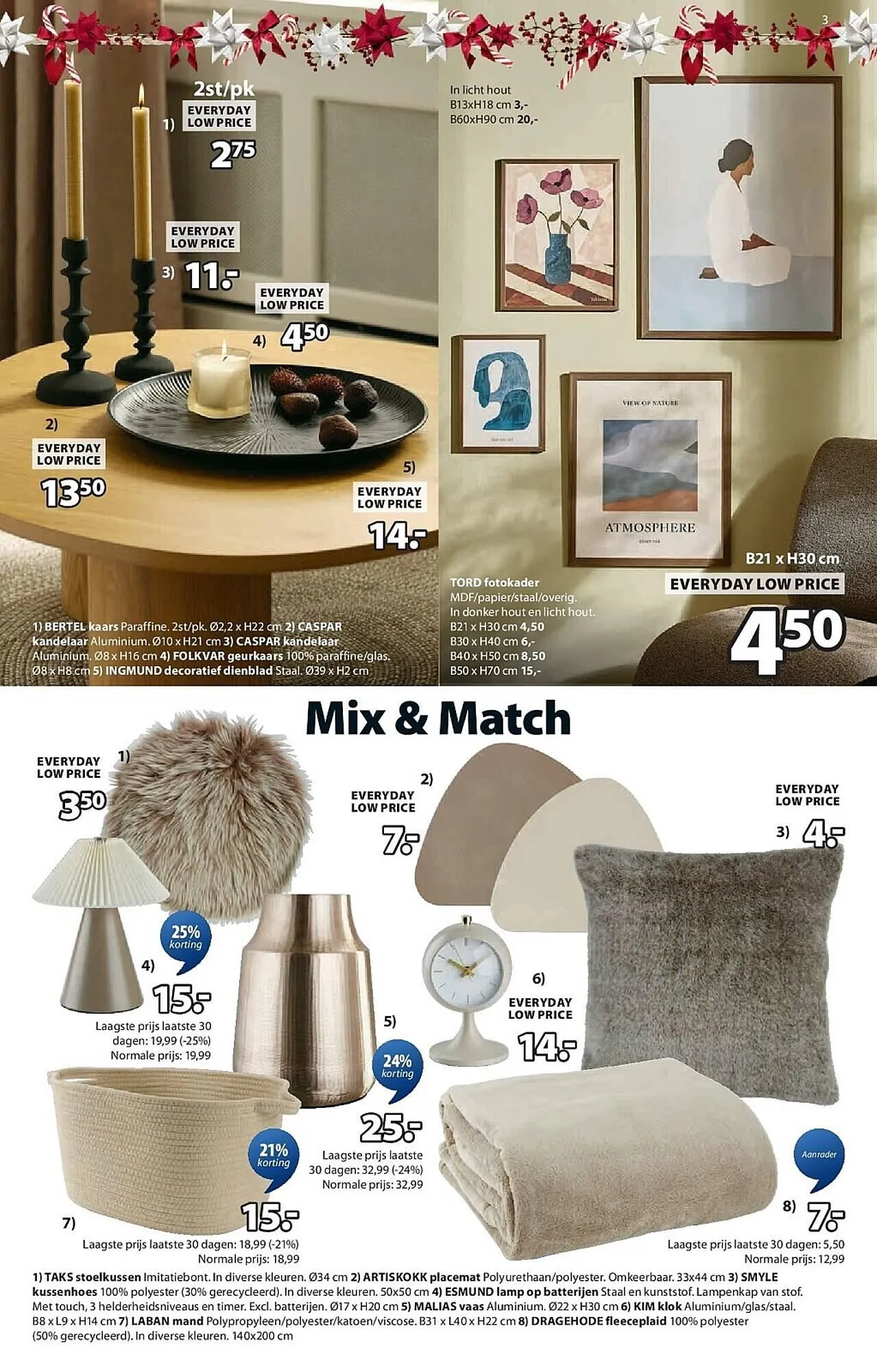 Jysk folder van 8 december tot 1 januari 2026 - folder pagina 4