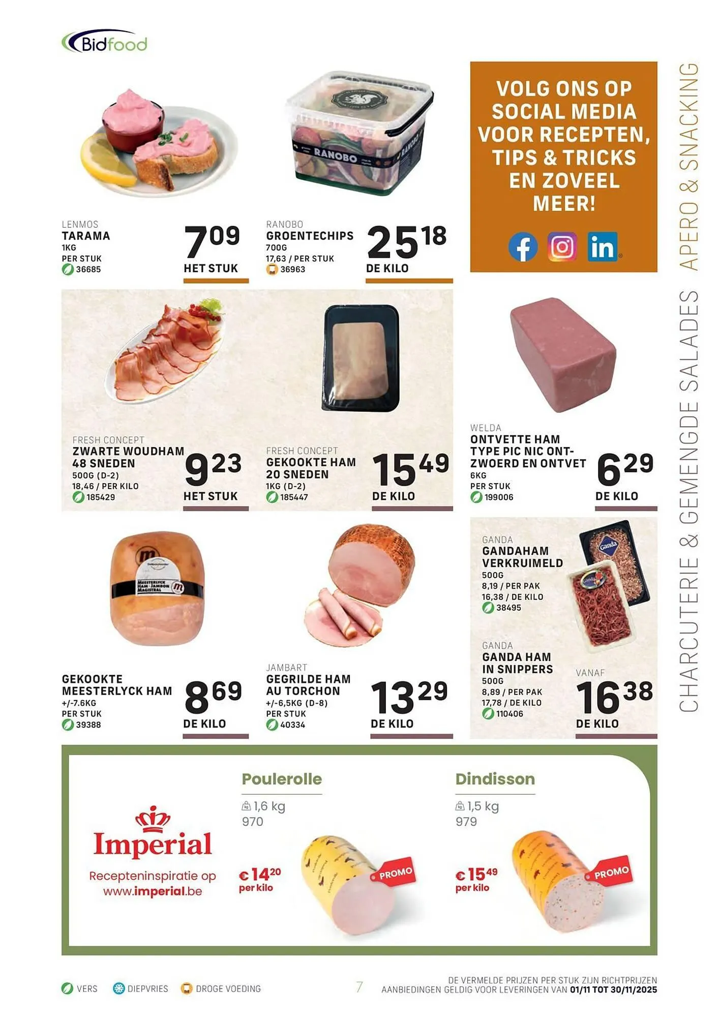 Bidfood folder van 31 oktober tot 30 november 2025 - folder pagina 7
