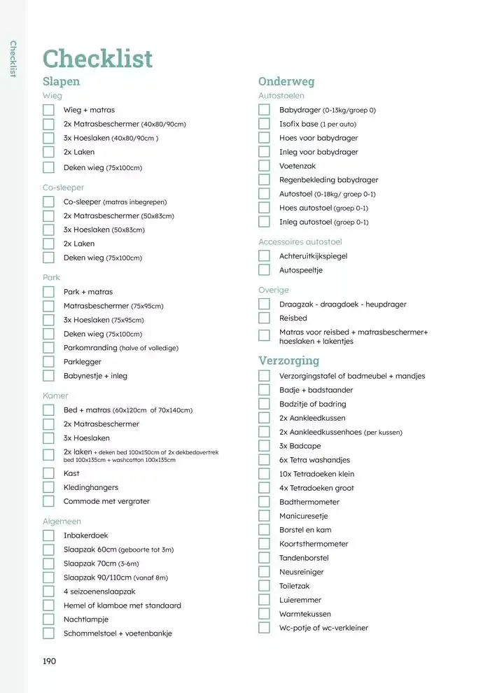 Babycatalogus  van 10 februari tot 31 december 2025 - folder pagina 190