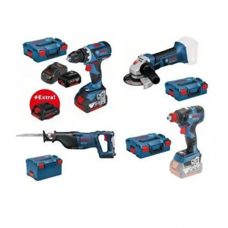 BOSCH METAALSET GSR18V-60C/GWS18V-LI/GSA18V-LI/GDX