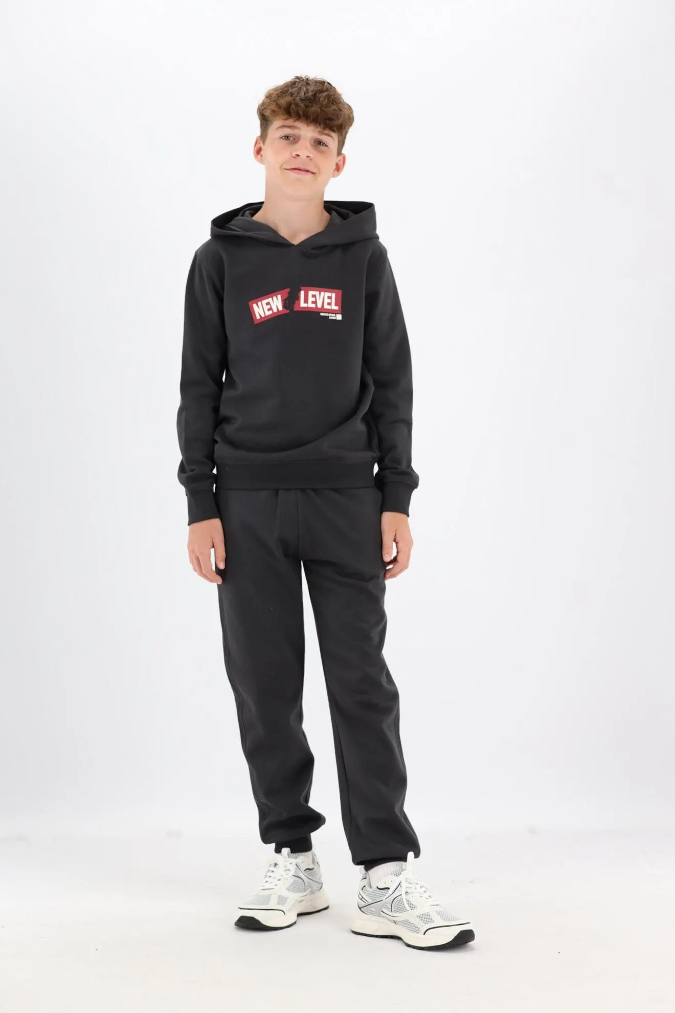 Antraciet joggingbroek