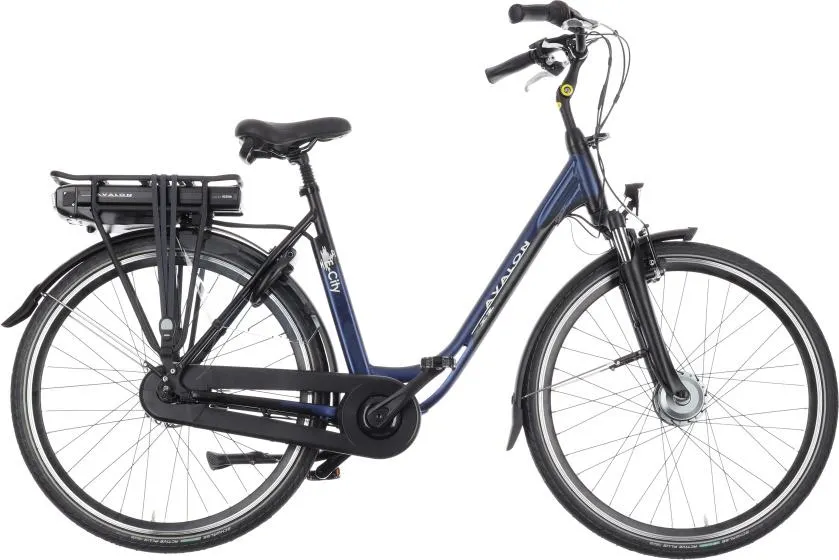 Avalon E-City+ 28 Inch Dames 7V Rollerbrake Matblauw