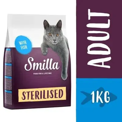 Testez-les : croquettes Smilla 1 kg pour chat