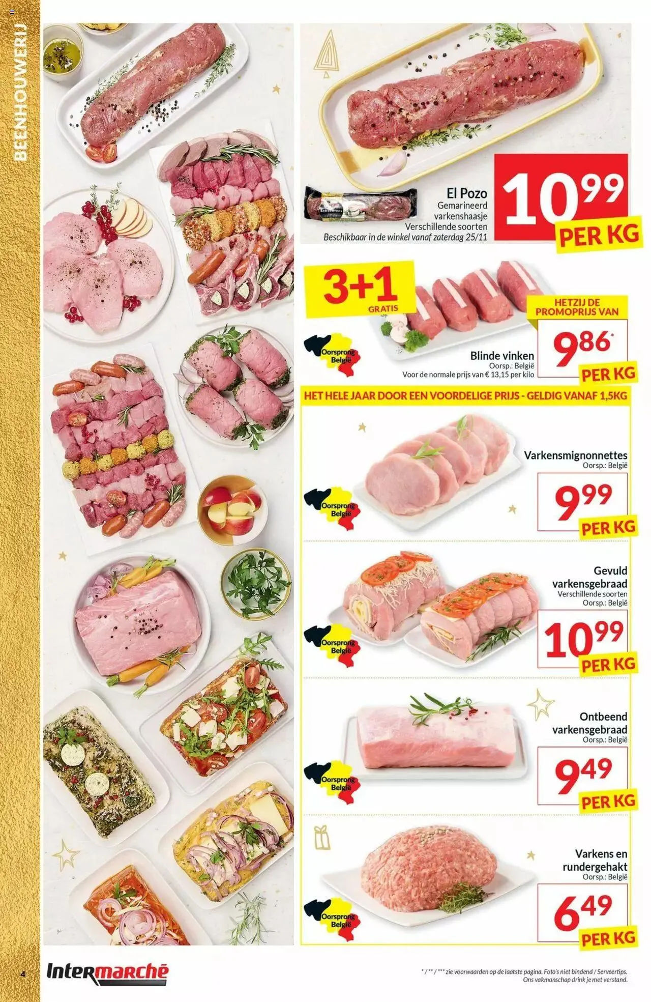 Intermarché Feestfolder van 31 december tot 31 december 2023 - folder pagina 4