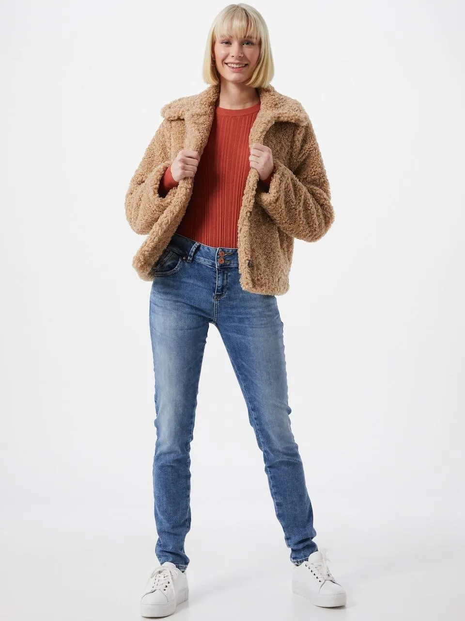 LTB Slimfit Jeans 'MOLLY' in Blauw Denim