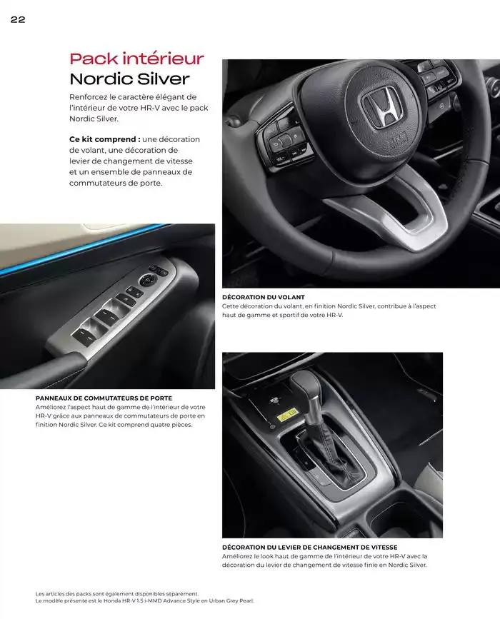 HR-V E:HEV Accessoires van 5 februari tot 5 februari 2026 - folder pagina 22