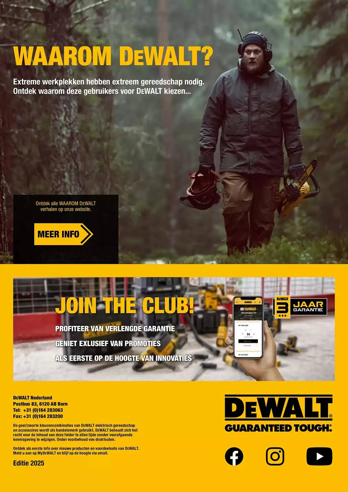 DeWALT folder van 3 februari tot 30 april 2025 - folder pagina 18