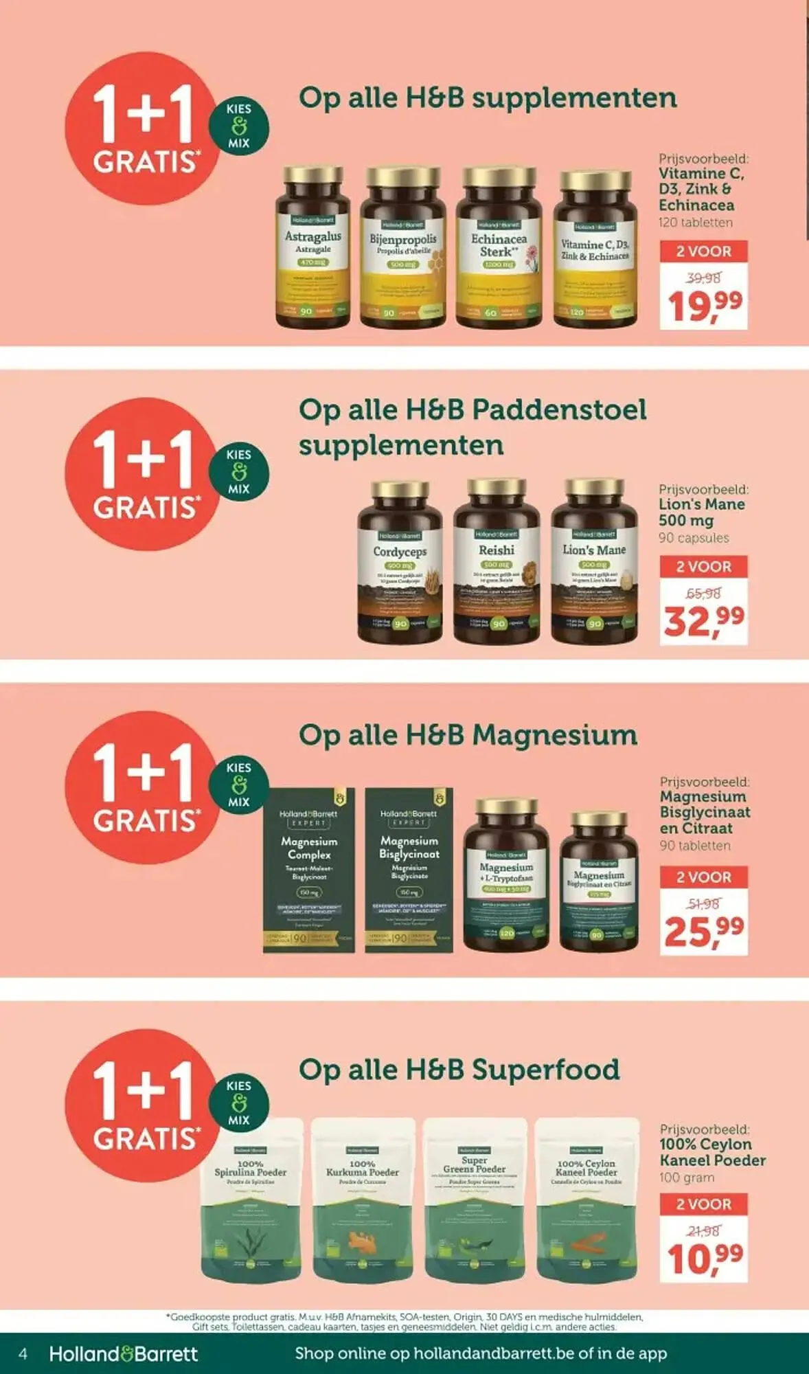 Holland & Barrett folder van 3 november tot 9 november 2025 - folder pagina 4