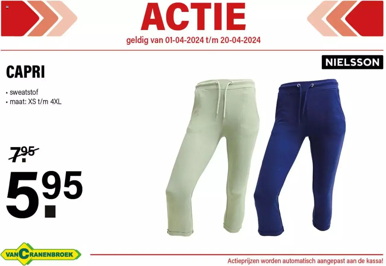 Van Cranenbroek folder / publicité van 20 april tot 7 april 2024 - folder pagina 40