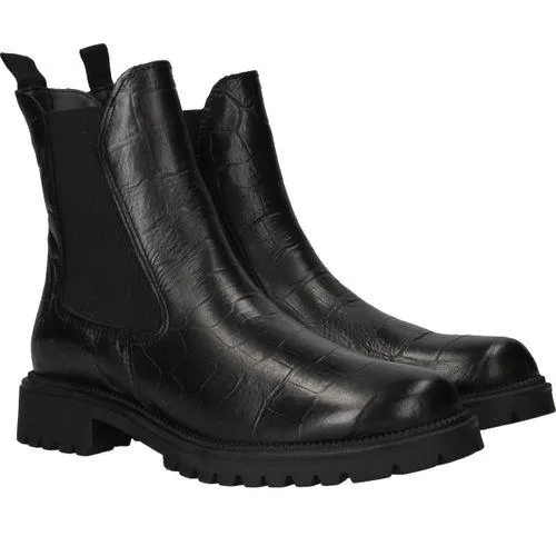 Tamaris Chelseaboots Zwart Dames