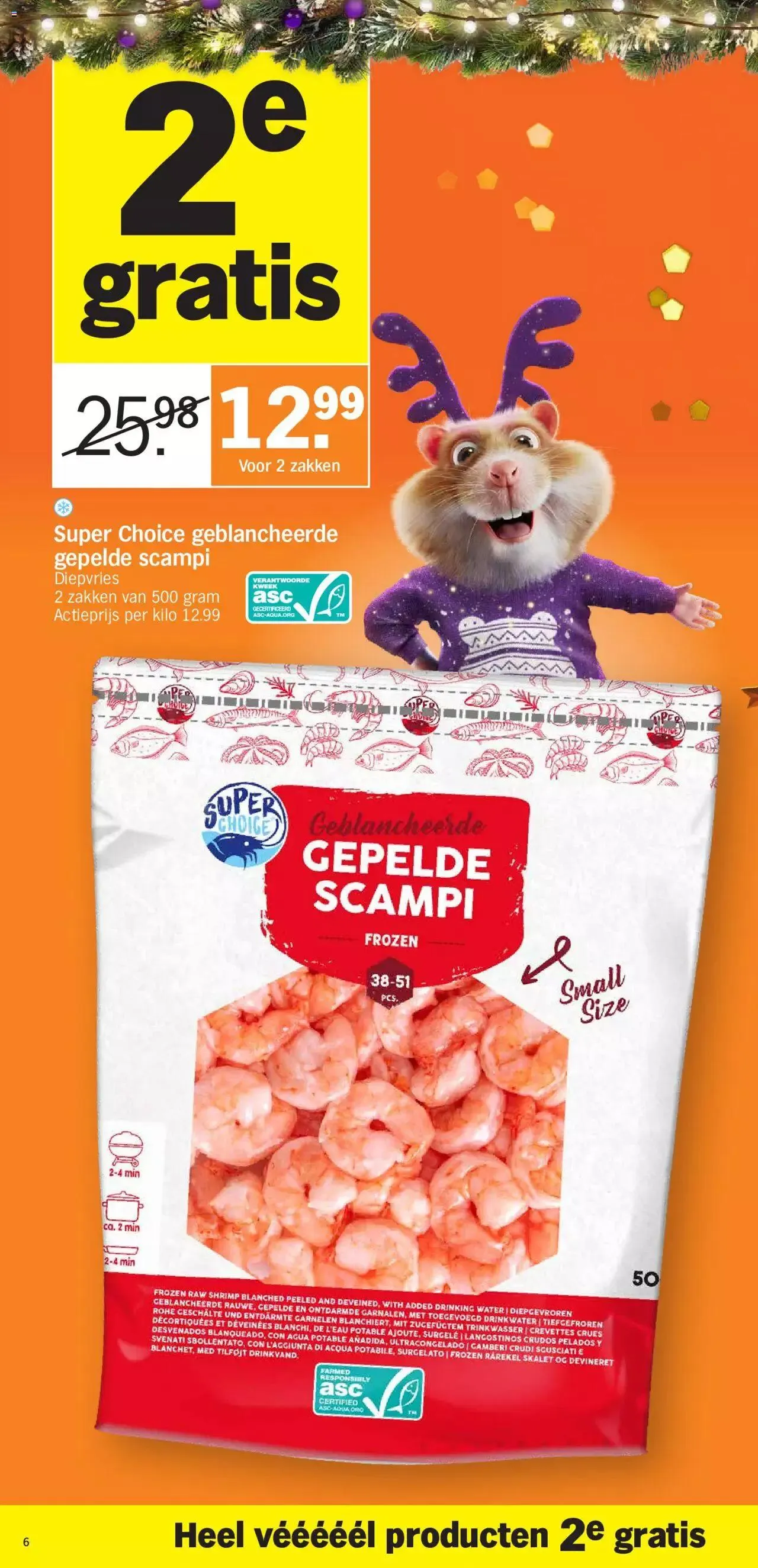 Albert Heijn folder week / de la semaine 50 van 17 december tot 31 december 2023 - folder pagina 6