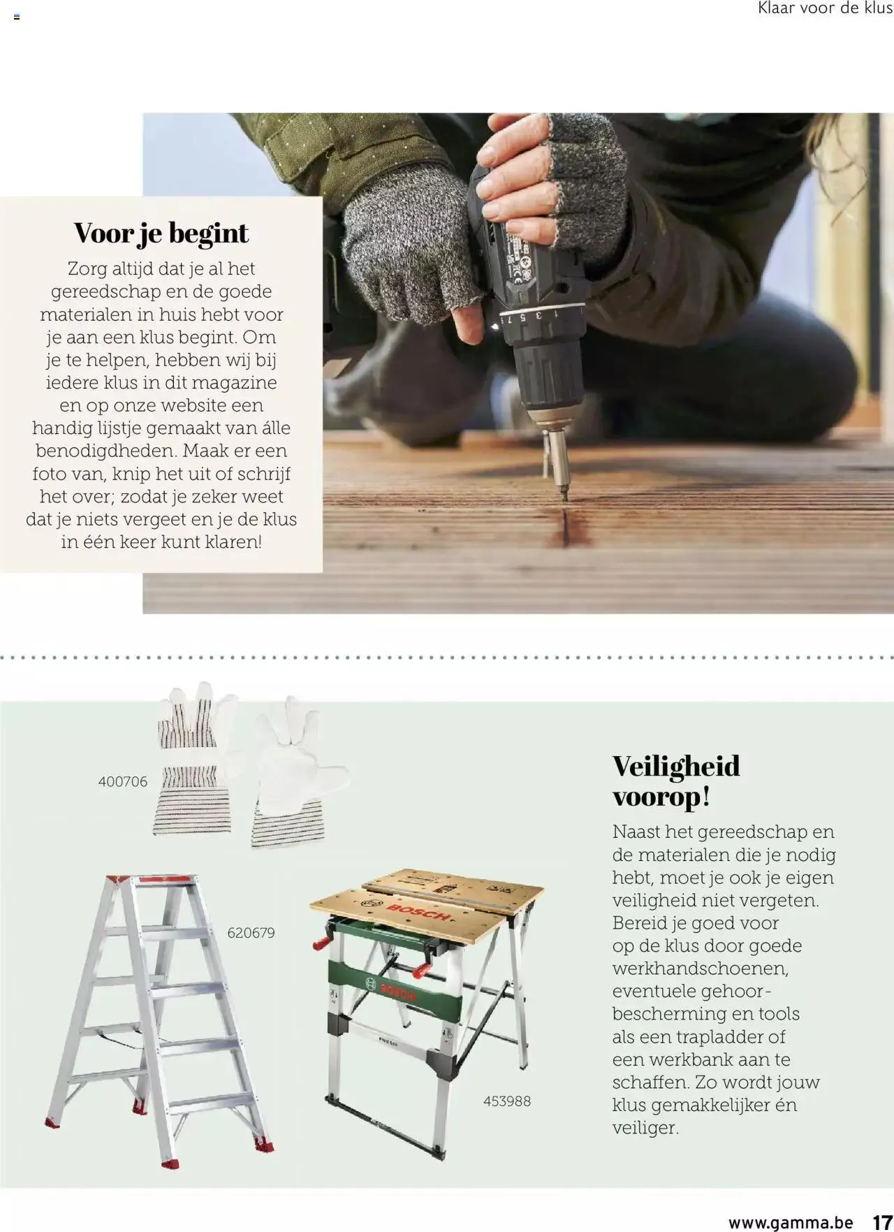 GAMMA tuinmagazine 2022 van 22 maart tot 31 december 2023 - folder pagina 17