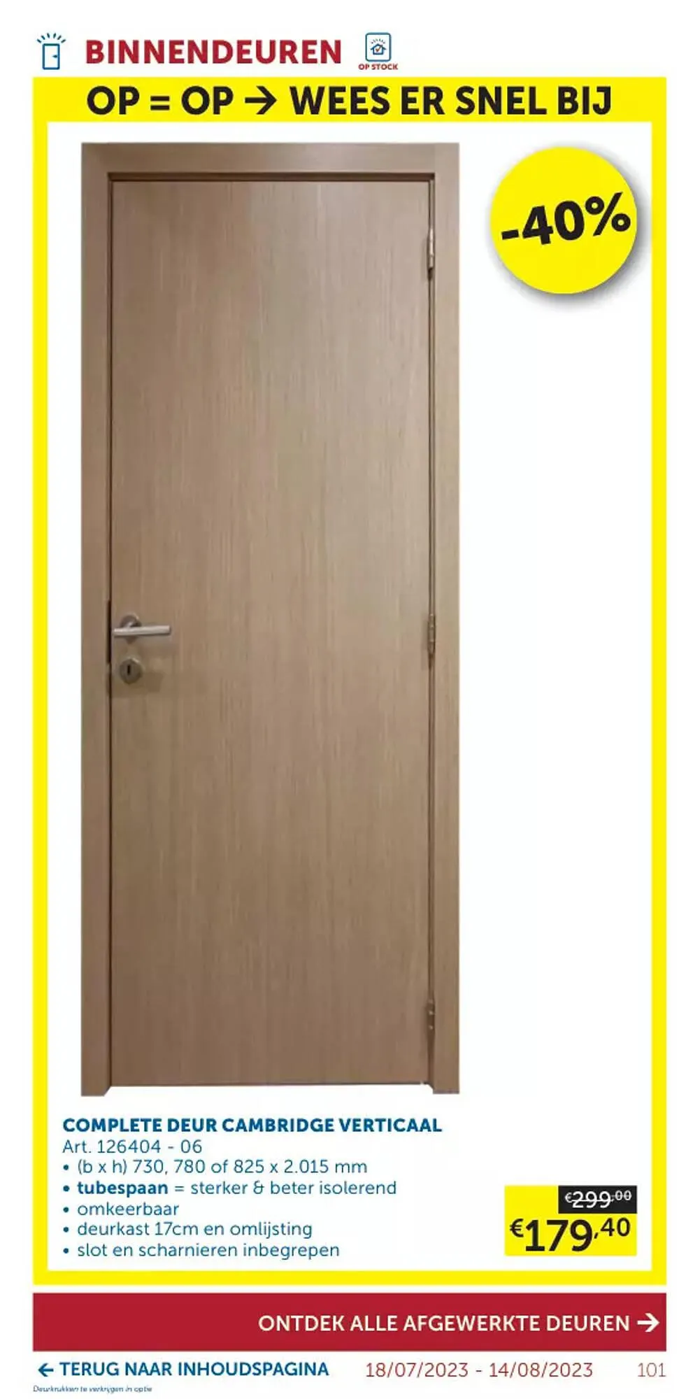 Zelfbouwmarkt Folder van 24 juli tot 24 juli 2023 - folder pagina 100