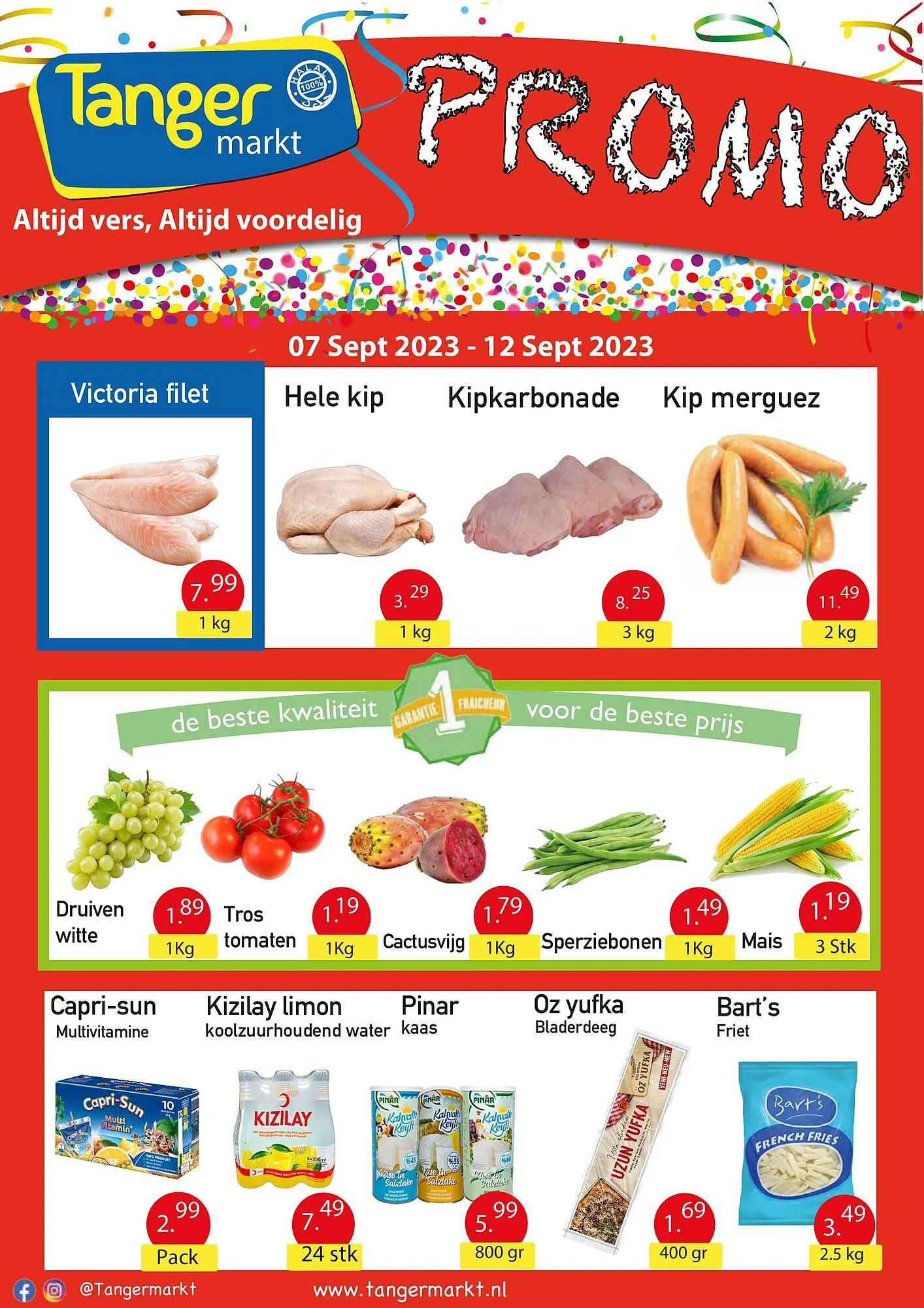 Tanger Markt folder van 7 september tot 12 september 2023 - folder pagina 1