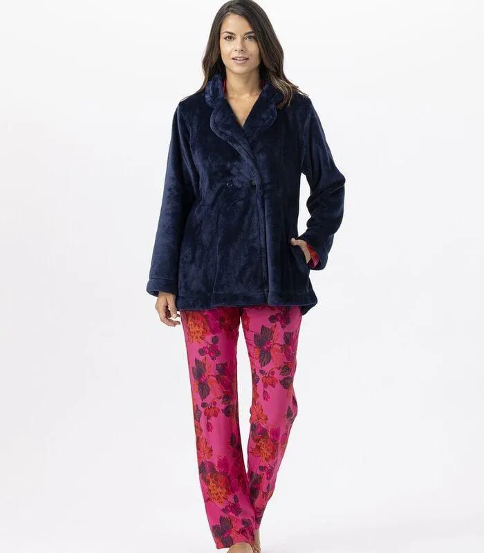 ESSENTIEL H77A pluchen flanellen jas