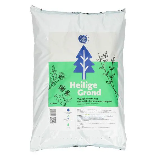 Heilige grond kerstbomen, compost, zak 10 liter
