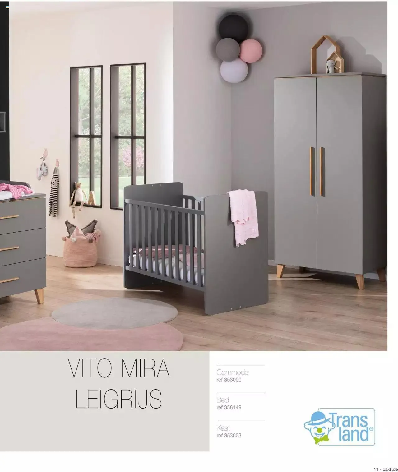 Paradisio babycatalogus van 1 januari tot 31 december 2023 - folder pagina 11