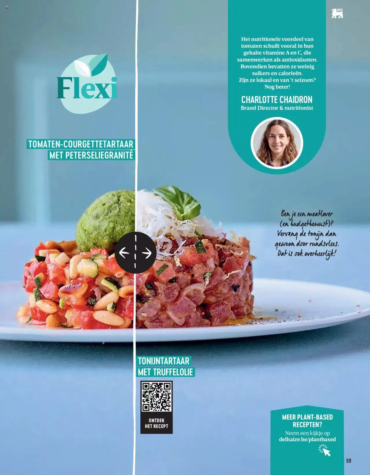 Delhaize Magazine N°69 NL van 31 mei tot 31 december 2023 - folder pagina 59