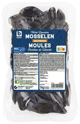 Moules Zélande maque d or MSC