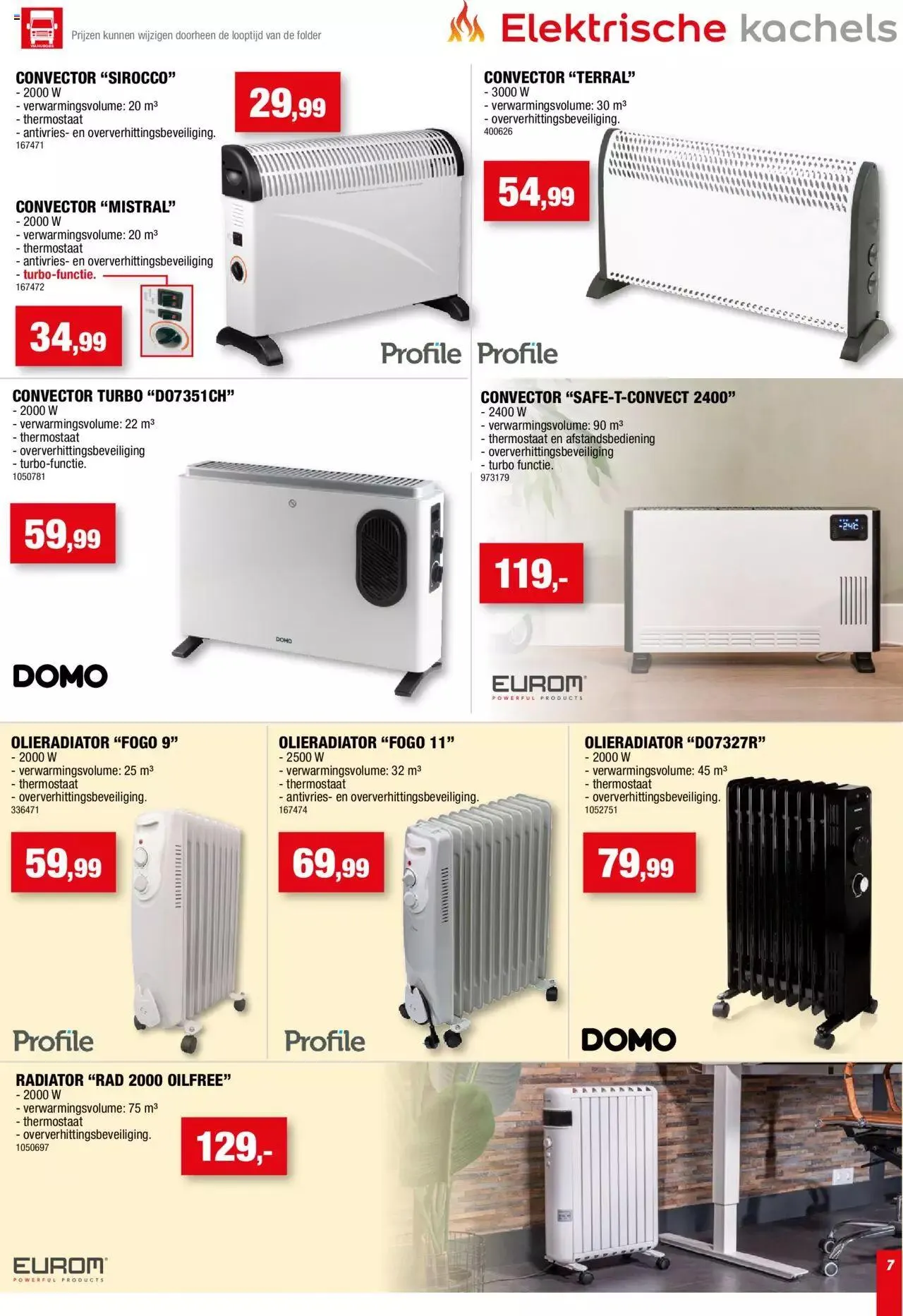 Hubo Verwarming Special van 1 maart tot 31 december 2024 - folder pagina 7
