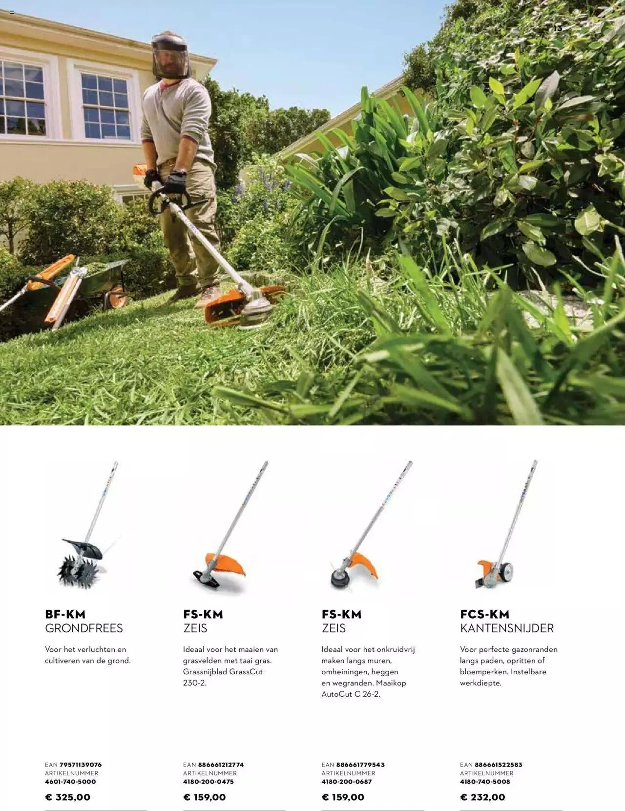 Aveve Gids tuinmachines van 8 april tot 31 december 2024 - folder pagina 13