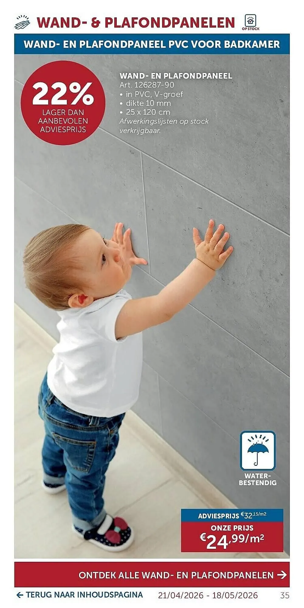 Zelfbouwmarkt folder van 21 april tot 18 mei 2026 - folder pagina 35